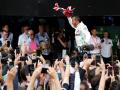 लुई हैमिल्टन ने रिकॉर्ड छठी बार जीता ब्रिटिश ग्रां प्री - Hindi News | Lewis Hamilton wins record sixth British Grand Prix after Sebastian Vettel crash | Latest other-sports News at Lokmatnews.in