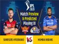IPL 2020, SRH vs MI, Match Preview & Dream11: हैदराबाद के सामने मुंबई इंडियंस की चुनौती, जानिए संभावित एकादश - Hindi News | IPL 2020, Sunrisers Hyderabad vs Mumbai Indians, Match Preview & Dream11: | Latest cricket News at Lokmatnews.in