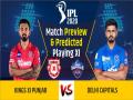 IPL 2020, KXIP vs DC, Match Preview & Dream11: पंजाब का सामना दिल्ली कैपिटल्स से, जानिए दोनों टीमों की प्लेइंग इलेवन - Hindi News | IPL 2020, Kings XI Punjab vs Delhi Capitals, Match Preview & Dream11: | Latest cricket News at Lokmatnews.in