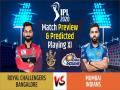 IPL 2020, RCB vs MI, Match Preview & Dream 11: कोहली और रोहित की टक्कर, सीजन का दूसरा मैच जीतने उतरेंगी टीमें - Hindi News | IPL 2020, Royal Challengers Bangalore vs Mumbai Indians, match preview, Predicted Playing XI & Dream 11 | Latest cricket News at Lokmatnews.in