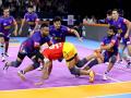 PKL 2019, Dabang Delhi vs Gujarat Fortune Giants: नवीन ने लगाया लगातार 13वां सुपर-10, दिल्ली ने जीता मैच - Hindi News | PKL 2019: Dabang Delhi Beat Gujarat Fortunegiants (34-30 ) | Latest kabaddi News at Lokmatnews.in