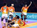 PKL 2019, Puneri Paltan vs Gujarat Fortunegiants: नितिन तोमर के दम पर पुणे ने गुजरात को 10 प्वाइंट्स से दी मात - Hindi News | PKL 2019, Puneri Paltan vs Gujarat Fortunegiants, Live Score Updates and streaming | Latest kabaddi News at Lokmatnews.in