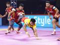 PKL 2019, Bengaluru Bulls vs Gujarat Fortunegiants: गुजरात ने बेंगलुरु को दी 32-23 से शिकस्त - Hindi News | PKL 2019: Gujarat Fortunegiants Beat Bengaluru Bulls by 32-23 | Latest kabaddi News at Lokmatnews.in