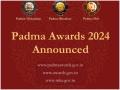 Padma Awards 2024: 5 को पद्म विभूषण, 17 को पद्म भूषण और 110 को पद्मश्री पुरस्कार, देखें पूरी लिस्ट - Hindi News | Padma Awards 2024 see the complete list | Latest india News at Lokmatnews.in
