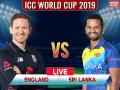 ICC World Cup 2019, Eng vs SL: श्रीलंका ने इंग्लैंड को 20 रन से हराया, वर्ल्ड कप में दर्ज की लगातार चौथी जीत - Hindi News | ICC World Cup 2019, Eng vs SL Live Updates: England vs Sri Lanka Live Cricket Score, Live updates, Live streaming, Live blog, live commentary in Hindi | Latest cricket News at Lokmatnews.in