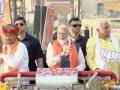 PM Modi Roadshow In Dausa: पीएम मोदी के रोड शो में उमड़ा जनसैलाब, मोदी-मोदी के लगे नारे - Hindi News | PM Modi Roadshow In Dausa Live Rajasthan Lok Sabha Election 2024 | Latest india News at Lokmatnews.in
