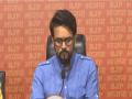 Anurag Thakur On INDIA Bloc: 'वो नरेंद्र मोदी को गाली देने में व्यस्त थे', केंद्रीय मंत्री अनुराग ठाकुर ने साधा इंडिया ब्लॉक पर निशाना - Hindi News | Tukde Tukde gang Anurag Thakur fresh attack on INDIA bloc | Latest india News at Lokmatnews.in