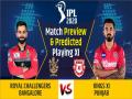 IPL 2020, RCB vs KXIP, Match Preview & Dream11: हर हाल में जीत चाहेगी आरसीबी, मुकाबले में मिल सकता है इन खिलाड़ियों को मौका - Hindi News | IPL 2020, Royal Challengers Bangalore vs Kings XI Punjab, Match Preview & Dream11: | Latest cricket News at Lokmatnews.in