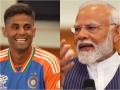 Surya Kumar Yadav: 'मैंने सोचा था बॉल धकेल दूंगा, पता नहीं था भगवान ऐसे टाइम पर ऐसा मौक़ा देगा', पीएम से बोले सूर्या - Hindi News | Surya Kumar Yadav Narendra Modi Team India interaction final icc twenty match | Latest cricket News at Lokmatnews.in