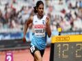 भारतीय फर्राटा धाविका निर्मला शेरॉन 4 साल के लिए बैन, देश से छिना खिताब - Hindi News | Indian sprinter Nirmala Sheoran has been banned for four years for doping and has been stripped of two titles from the 2017 Asian Championships | Latest athletics News at Lokmatnews.in