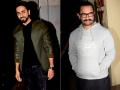 Photos: आमिर खान और आयुष्मान खुराना कूल लुक में हुए जुहू में स्पॉट - Hindi News | In Photos: Thugs of Hindostan Actor Aamir Khan and Andhadhun actor Ayushmann Khurrana Spotted In bandra | Latest bollywood Photos at Lokmatnews.in