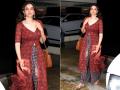 अदिति राव हैदरी रेड ड्रेस में हुईं स्पॉट, देखें फोटो - Hindi News | explore the picture images and photos of pictures of Aditi Rao Hydari hot in red dress | Latest bollywood Photos at Lokmatnews.in