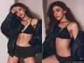 लेदर जैकेट और ब्रालेट लुक में अलाया एफ ने इंटरनेट पर धमाल मचाया - Hindi News | alaya f breaks internet with bold leather and bralette look | Latest bollywood Photos at Lokmatnews.in