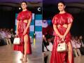 Photos: रेड हॉट अंदाज में आलिया भट्ट ने इस इवेंट के लिए किया रैंप वॉक - Hindi News | Brahmastra Actress Alia Bhatt looks adorable in hot red dress at the launch of Caprese bags New collection at jw marriott juhu Mumbai, HQ Images | Latest bollywood Photos at Lokmatnews.in