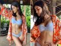 Ananya Panday's navy blue bikini pic takes internet by storm! - Hindi News | Ananya Panday's navy blue bikini pic takes internet by storm! | Latest entertainment Photos at Lokmattimes.com