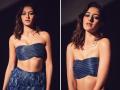 Ananya Panday flaunts her beauty in a stunning blue outfit, fans go crazy on social media - Hindi News | Ananya Panday flaunts her beauty in a stunning blue outfit, fans go crazy on social media | Latest entertainment Photos at Lokmattimes.com