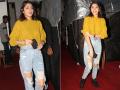 बिंदास लुक में कैमरे में कैद हुई अनुष्का शर्मा, देखें फोटो - Hindi News | Anushka Sharma spotted post a brand shoot at filmcity | Latest bollywood Photos at Lokmatnews.in