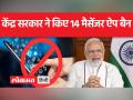 भारत सरकार ने बैन किए 14 मैसेंजर एप्स, आतंकवादी कर रहे थे इस्तेमाल - Hindi News | Government of India banned 14 messenger apps, terrorists were using | Latest india Videos at Lokmatnews.in