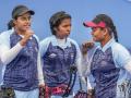 Archery World Cup Stage 3: म्हारो बेटियों ने रचा इतिहास, विश्व कप में स्वर्ण पदकों की हैट्रिक, एस्टोनिया पर 232-229 से जीत, देखें ऐतिहासिक वीडियो - Hindi News | Archery World Cup Stage 3 won gold medal Jyothi Surekha Vennam, Aditi Swami Parneet Kaur beat Estonia 232-229 title clash win hat-trick World Cup in 2024 see video | Latest other-sports News at Lokmatnews.in