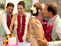 Arun Lal gets married at the age of 66 to a 28 year younger Bulbul Saha, their kissing pic goes viral! - Hindi News | Arun Lal gets married at the age of 66 to a 28 year younger Bulbul Saha, their kissing pic goes viral! | Latest cricket Photos at Lokmattimes.com