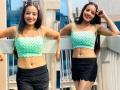 Actress Monalisa set fire on social media with her bold look in green crop top, see pics - Hindi News | Actress Monalisa set fire on social media with her bold look in green crop top, see pics | Latest entertainment Photos at Lokmattimes.com