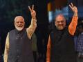 Bihar Election Result 2020: NDA को पूर्ण बहुमत, PM मोदी-अमित शाह ने दी बधाई, जानें क्या कहा? - Hindi News | Bihar Election Result 2020: Full majority to NDA, PM Modi-Amit Shah congratulates, 110 seats to Grand Alliance | Latest india Videos at Lokmatnews.in