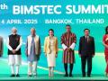 BIMSTEC Summit in Bangkok 2025: 21 सूत्री कार्ययोजना का प्रस्ताव?, छठे बिम्सटेक शिखर सम्मेलन पीएम मोदी ने कहा-यूपीआई से सभी को जोड़ना, देखें मुख्य बातें - Hindi News | BIMSTEC Summit in Bangkok 2025 Proposal 21-point action plan PM Modi said 6th BIMSTEC Summit connect everyone UPI see main points | Latest world News at Lokmatnews.in