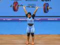 Asian Weightlifting Championships 2023: महिलाओं के 55 किग्रा भार वर्ग में रजत पदक पर बिंदयारानी देवी ने किया कब्जा, 194 किग्रा भार उठाया - Hindi News | Asian Weightlifting Championships 2023 India's Bindyarani Devi 55kg wins silver medal Jinju with an effort of 194kg (83kg+111kg) | Latest other-sports News at Lokmatnews.in