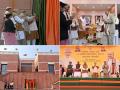 पूरे विधि-विधान से पीएम मोदी ने किया नए हेड ऑफिस उद्घाटन, देखें तस्वीरें - Hindi News | BJP inaugurated new head office see photos | Latest spirituality Photos at Lokmatnews.in