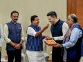 राज्यसभा सभापति ने आप के 7 सांसद को भाजपा में शामिल होने के प्रस्ताव को दी मंजूरी, उच्च सदन में बीजेपी के पास 113 एमपी?, केजरीवाल को बड़ा झटका - Hindi News | MPs Raghav Chadha, Ashok Kumar Mittal, Harbhajan Singh, Sandeep Kumar Pathak, Dr. Vikramjit Singh Sahney, Swati Maliwal and Rajinder Gupta quit AAP join BJP 113 Rajya Sabha MPs of BJP | Latest india News at Lokmatnews.in