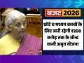 Budget 2026: वित्त मंत्री ने की बड़ी घोषणाएं, केंद्रीय बजट 2026-27 पेश - Hindi News | Budget 2026 Updates The Finance Minister made major announcements, presenting the Union Budget 2026-27 | Latest business Photos at Lokmatnews.in