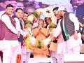 उत्तर प्रदेशः काशी और अयोध्या के बाद अब मथुरा की बारी, बरसना में रंगोत्सव की शुरुआत पर बोले सीएम योगी आदित्यनाथ, देखें वीडियो - Hindi News | Uttar Pradesh Chief Minister Yogi Adityanath said Kashi Ayodhya, now the time development Mathura and Braj Bhoomi see video | Latest india News at Lokmatnews.in
