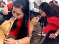SEE PICS! Comedian Bharti Singh feeds stray dog from her mouth pics goes viral on social media - Hindi News | SEE PICS! Comedian Bharti Singh feeds stray dog from her mouth pics goes viral on social media | Latest entertainment Photos at Lokmattimes.com