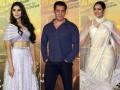 Dabangg3 के ट्रेलर लॉन्च ईवेंट में सलमान से लेकर सोनाक्षी ने बिखेरे जलवे, देखे कुछ खास फोटो - Hindi News | Salman Khan, Sonakshi Sinha & Saiee Manjrekar at the trailer launch of film Dabangg3 | Latest bollywood Photos at Lokmatnews.in