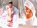 Television actress Debina Bonnerjee's bathtub pics are too hot to handle! - Hindi News | Television actress Debina Bonnerjee's bathtub pics are too hot to handle! | Latest entertainment Photos at Lokmattimes.com