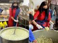 Pranitha Subhash serves 75,000 meals in 21 days amidst coronavirus - Hindi News | Pranitha Subhash serves 75,000 meals in 21 days amidst coronavirus | Latest entertainment Photos at Lokmattimes.com