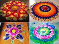 Diwali Rangoli Designs 2019: त्योहारों के मौके पर कुछ यूं सजाएं घर, दिवाली और धनतेरस पर बनाएं ये रंगोली डिजाइन - Hindi News | happy diwali new rangoli design 2019: Rangoli Designs for diwali, Dhanteras, narak chaturdashi festival Rangoli designs for Hindu festival | Latest spirituality Photos at Lokmatnews.in