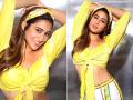 सारा अली खान का रेट्रो अंदाज लूट लेगा आपका दिल, देखें दिलकश फोटो - Hindi News | sara ali khan Goes retro style in Yellow Two-piece Outfit, Looks glamorous see pics | Latest bollywood Photos at Lokmatnews.in