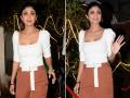 शिल्पा शेट्टी का स्टाइलिश लुक हुआ कैमरे में कैद, देखें फोटो - Hindi News | Shilpa Shetty spotted see pics | Latest bollywood Photos at Lokmatnews.in
