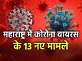 Maharashtra में कोरोना के 13 नए मामले, 1 व्यक्ति की मौत - Hindi News | 13 New Cases of Corona in Maharashtra, 1 Person Died | Latest india News at Lokmatnews.in