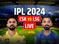 CSK vs LSG Highlights: लखनऊ सुपर जायंट्स 6 विकेट से जीता, मार्कस स्टॉयनिस का तूफानी शतक - Hindi News | CSK vs LSG Live Score IPL 2024 Match 39th Lucknow Super Giants vs Chennai Super Kings Live Match MA Chidambaram Stadium in Chennai | Latest cricket News at Lokmatnews.in