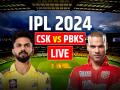 CSK vs PBKS Highlights: पंजाब किंग्स 7 विकेट से जीता, अपने ही घर में हारी चेन्नई की टीम - Hindi News | CSK vs PBKS Live Score IPL 2024 Chennai Super Kings Vs Punjab Kings Live Match Scorecard | Latest cricket News at Lokmatnews.in