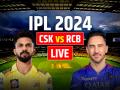 CSK vs RCB Highlights: सीएसके की 6 विकेट से जीत, धोनी ने बिना बल्ला उठाए रॉयल चैलेंजर्स को हराया - Hindi News | CSK vs RCB Live Score ipl 2024 chennai super kings vs royal challengers bengaluru live match in ma chidambaram stadium 22 march 2024 match live | Latest cricket News at Lokmatnews.in
