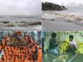Cyclone Vayu Photos: चक्रवाती तूफान 'वायु' से प्रभावित हुए लोग, गुजरात में इस तूफ़ान की आने की आशंका हुई कम - Hindi News | Cyclone Vayu weather live update Photos: explore the images of gujarat Vayu Cyclone | Latest india Photos at Lokmatnews.in