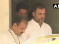 मानहानि मामला: राहुल ने खुद को निर्दोष बताया, 8 दिन में तीसरी बार मिली जमानत - Hindi News | Gujarat: Rahul Gandhi leaves from Ahmedabad Metropolitan Court, after he was granted bail | Latest india News at Lokmatnews.in
