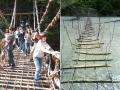इन 5 पुलों को पार करने में याद आ जाती है नानी, हैं बेहद खतरनाक - Hindi News | Photos: 5 most dangerous bridges in the world | Latest travel Photos at Lokmatnews.in