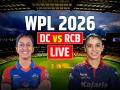 DC vs RCB Highlights: रॉयल चैलेंजर्स बेंगलुरु की 8 विकेट से जीत - Hindi News | DC vs RCB Today Match WPL 2026 Delhi capitals women vs Royal challengers bengaluru women today cricket match score | Latest cricket News at Lokmatnews.in