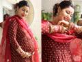 Debina Bonnerjee shares pics from her baby shower - Hindi News | Debina Bonnerjee shares pics from her baby shower | Latest entertainment Photos at Lokmattimes.com