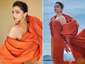 Cannes 2022: ऑरेंज ड्रेसमधून दीपिका पादुकोणनं वेधलं सर्वांचं लक्ष, समुद्र किनारी दिल्या पोझ - Marathi News | Deepika Padukone looks stunning in an orange dress at cannes 2022 | Latest filmy Photos at Lokmat.com