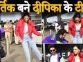 Kartik Aaryan ने सिखाया Dheeme Dheeme Song पर Deepika Padukone को डांस - Hindi News | Kartik Aryan teaches Deepika Padukone Dheeme Dheeme Song | Latest bollywood Videos at Lokmatnews.in